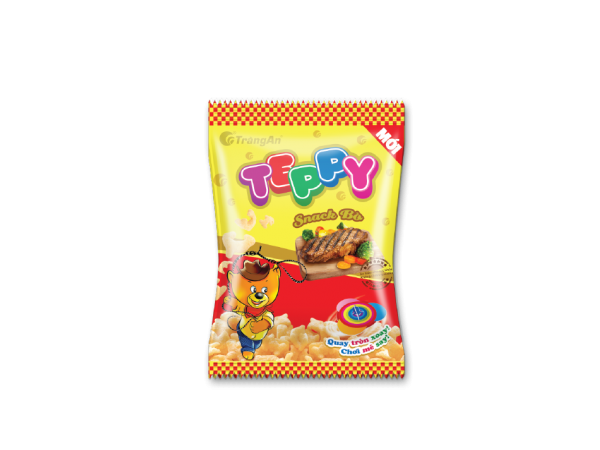 TEPPY - BEEF GRILL FLAVOUR SNACK 16G